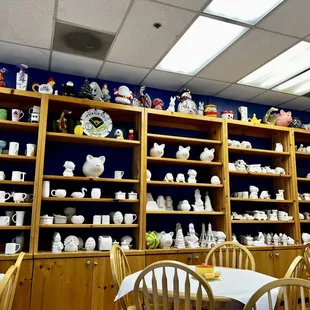Wide selection of ceramics