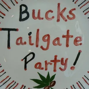 A platter for those Buckeye victories!