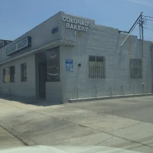 the exterior of the building