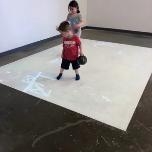 Interactive projection games!