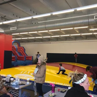 Big jumping pad