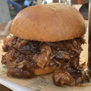 BBQ Pulled Pork Sandwich