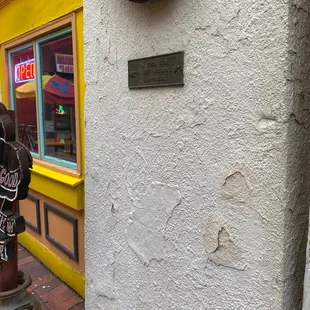 a clock on the side of a building
