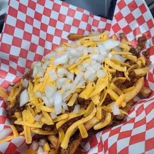 Chili cheese fries