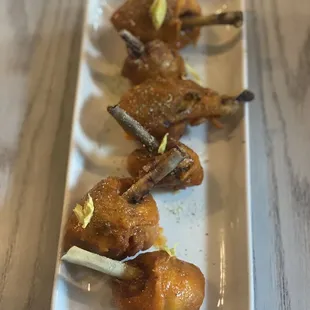 Buffalo Chicken Lollipops