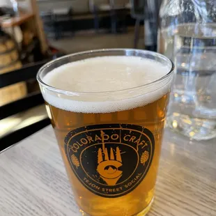 Sticky Paws beer recommended by the waitress was so good!