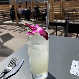 Flowers for Cam cocktail