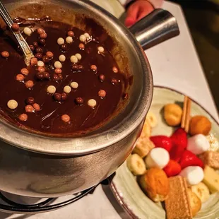 Milk Chocolate Fondue with Bailey's Irish Cream