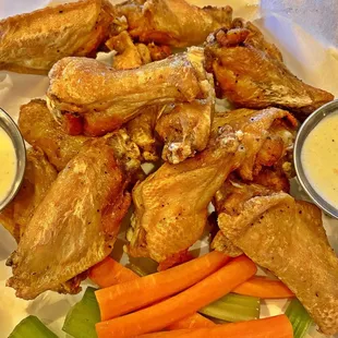 12 Chicken Wings- Naked