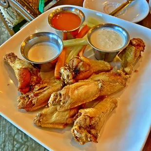 Perfect naked wings! 8 piece