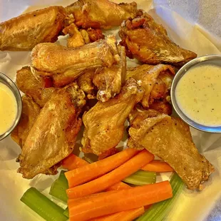 12 Chicken Wings- Naked