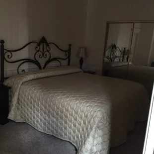 Bedroom of a suite.