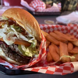 The Mile High Burger