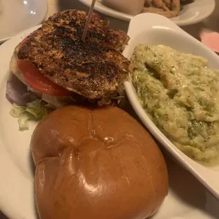 Blackened. Chicken sandwich. 7/10