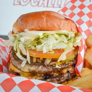 burgers, food, burger