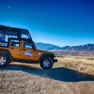 Amazing views of the mountains from the rural areas around Canon City