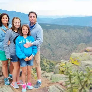 Family off-road adventure to the top of Fremont Peak, overlooking the Royal Gorge.
