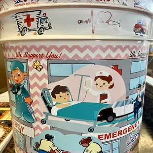 Tell your First Responders thanks with our newest bucket.