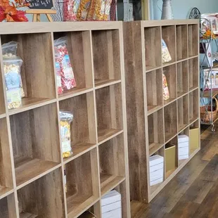 Inside!!! The goodies smelled wonderful