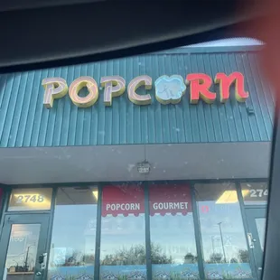 The front of the store