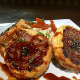 Bison Meatloaf Wellington