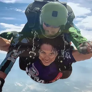 First jump! Jocko was awesome!