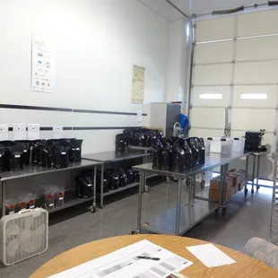 Orders going out to Sambalatte, Grouchy John's, and other local supporters