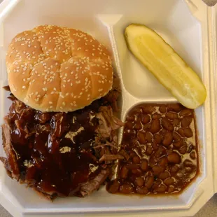 Wednesday Lunch Special - Brisket Plate