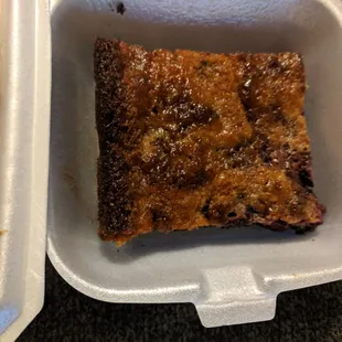 Blackberry was cold, bland, and burnt. Pretty bad :(