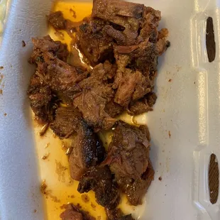 Nasty/chewy/oil soaked &quot;burnt ends&quot;