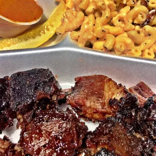 Burnt ends.