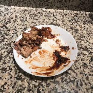 This was most of the fat from it so that was a little disappointing.