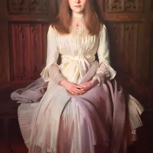 Portrait of Miss Elsie Palmer - John Singer Sargent - Oil on canvas  (1889-1890) - Colorado Springs Fine Arts Center
