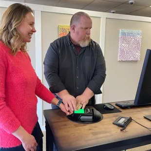 We have more fingerprinting stations than anywhere else in Colorado State!