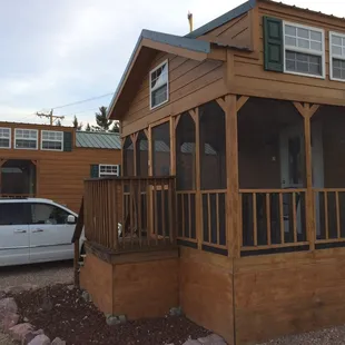 Lodge / cabin at Colorado Springs KOA
