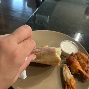 Hard as rock pizza so sad