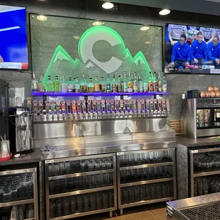 Bar area