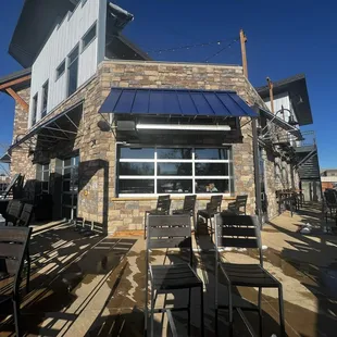 Spacious outdoor area