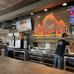 Bar area