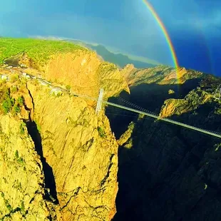 Rainbow over the Royal Gorge