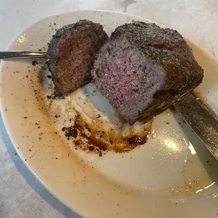 Medium well 10oz Baseball Cut Top Sirloin 10 oz* It was phenomenal