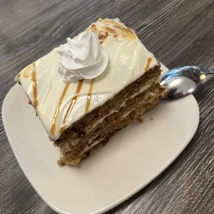 Carrot cake!  So DELISH!