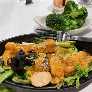 Bang'in Salmon appetizer. Salty!