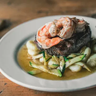 Filet and Shrimp