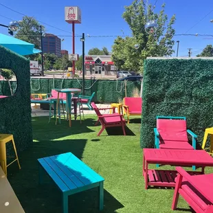 Sweet new seating layout