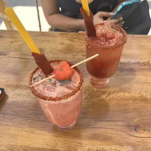 Virgin and alcoholic beverages Forgot the drink names