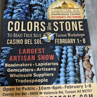 Postcard of new show