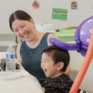 Fun balloons for the kids