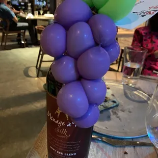 A little wine! Having a &quot;grape&quot; day!