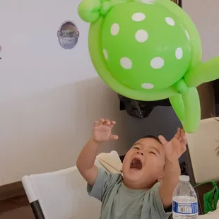 Balloons bringing pure joy to our guests